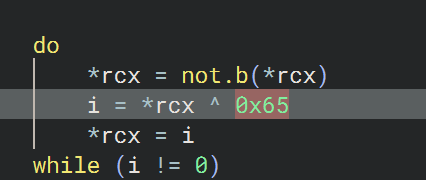 XOR loop at start of shellcode