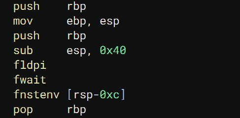 Retrieving EIP as seen in 32-bit shellcode