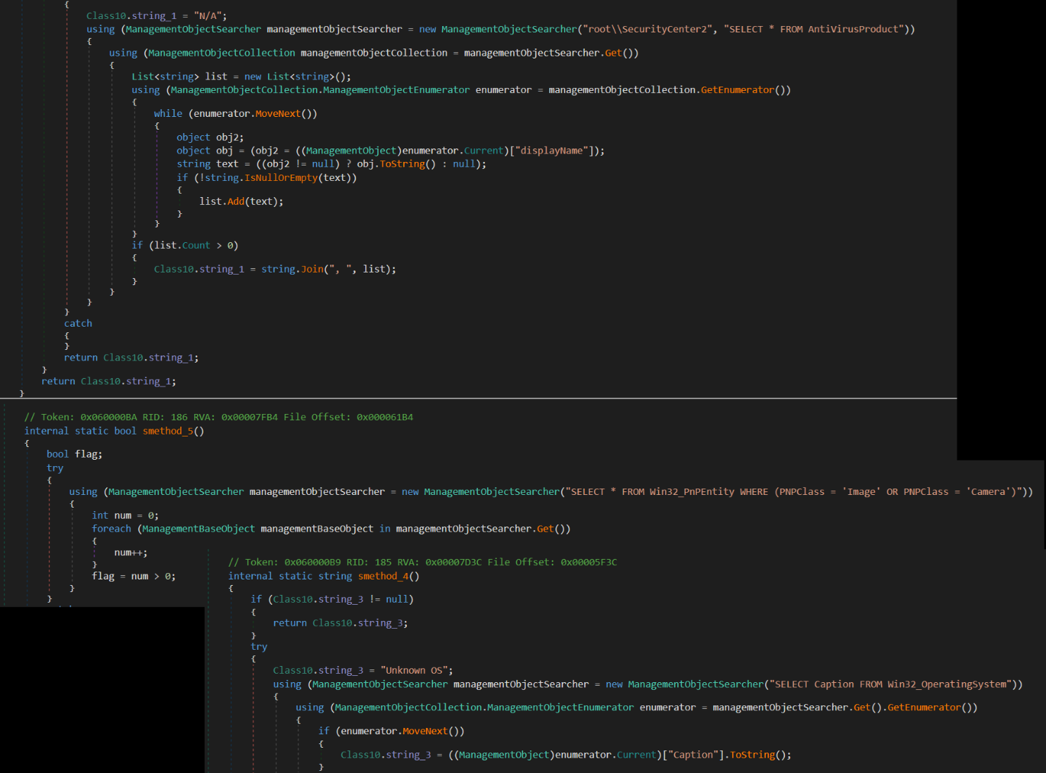 Host profiling
