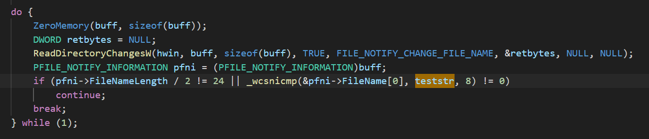 Exploit watching for file creation signaling Defender has advanced into advanced quarantine workflow