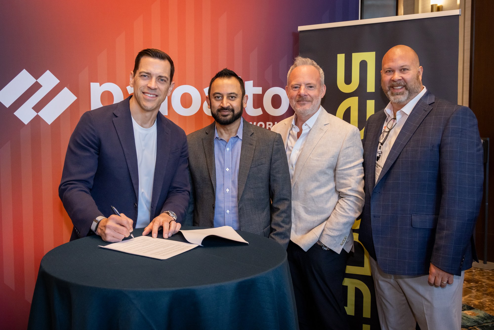 Cyderes and Palo Alto Networks Partnership Signing