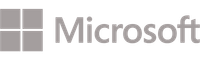 Microsoft Logo - Grey