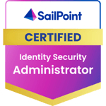 SailPoint Certified Identity Security Administrator badge image (2)