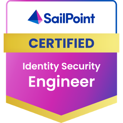 SailPoint Certified Identity Security Engineer badge image