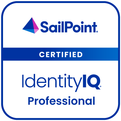 SailPoint Certified IdentityIQ Professional badge image