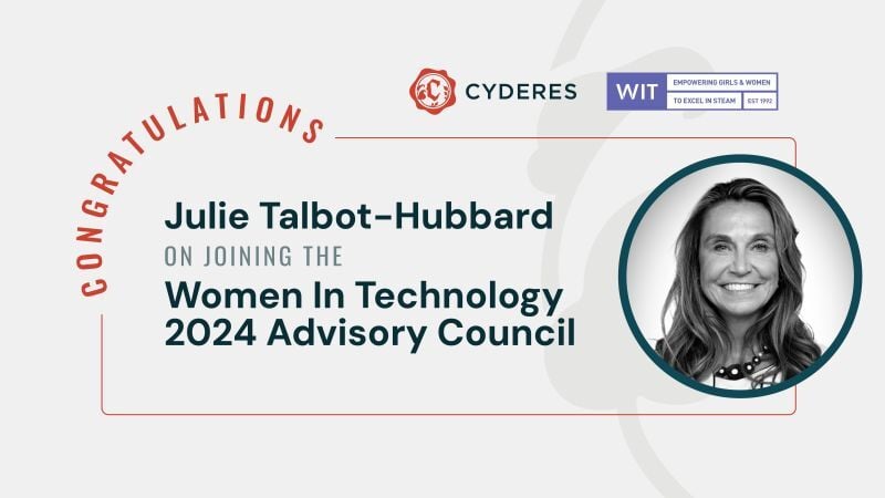 Julie Talbot-Hubbard, Cyderes President of Services and COO, Joins WIT 2024 Advisory Council